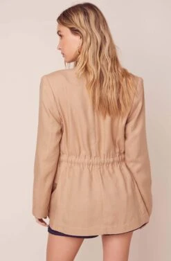 Forte Khaki Jacket -Sundress Haven ACT15862 KHAKI 5