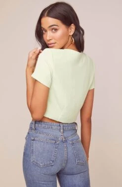 Rogue Button Up Top -Sundress Haven ACT15915 SPEARMINT 4