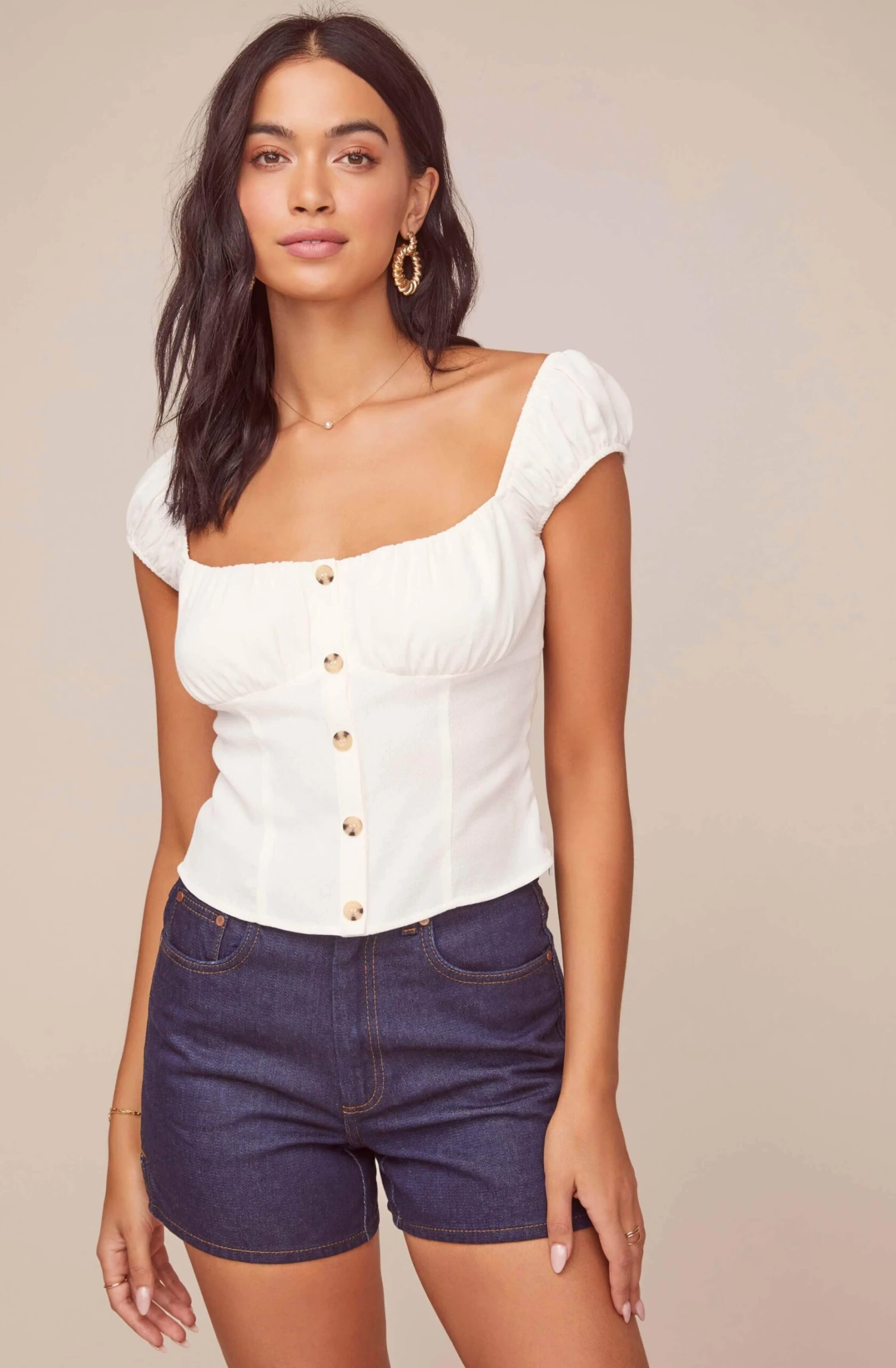 Billie Jean Puff Sleeve Top 1 Billie Jean Puff Sleeve Top