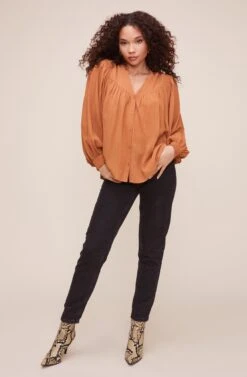 Piper Top -Sundress Haven ACT16218 GINGER 1