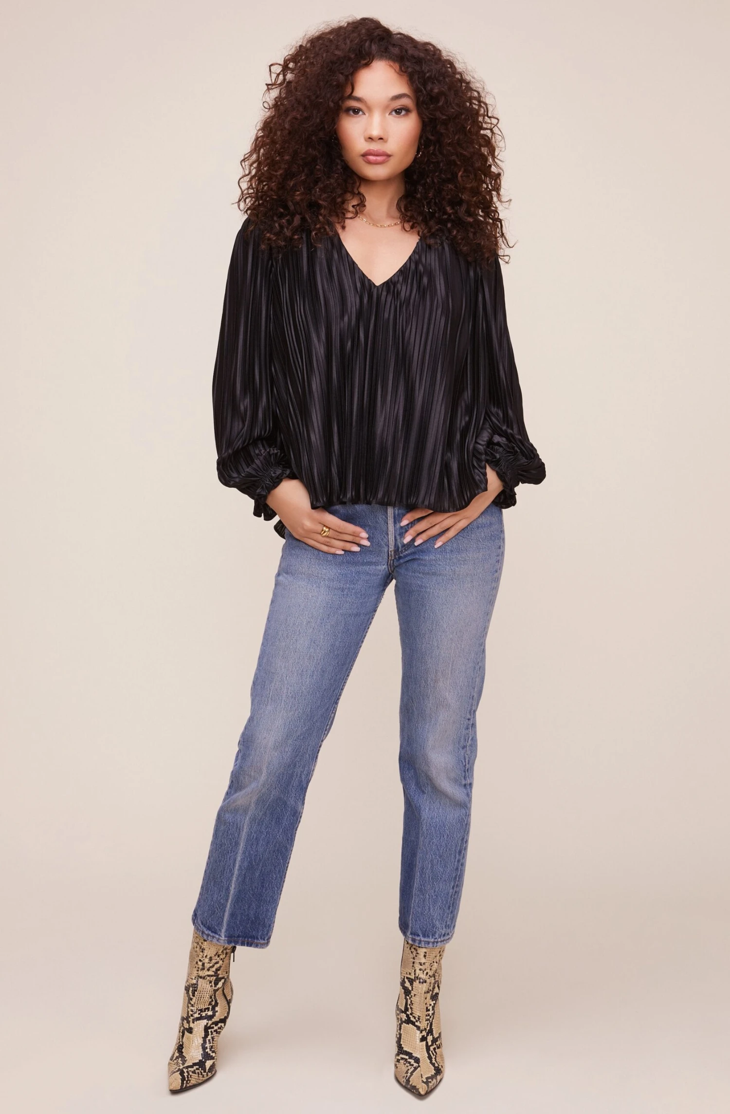 Holly Pleated Top 2 Holly Pleated Top - Image 2