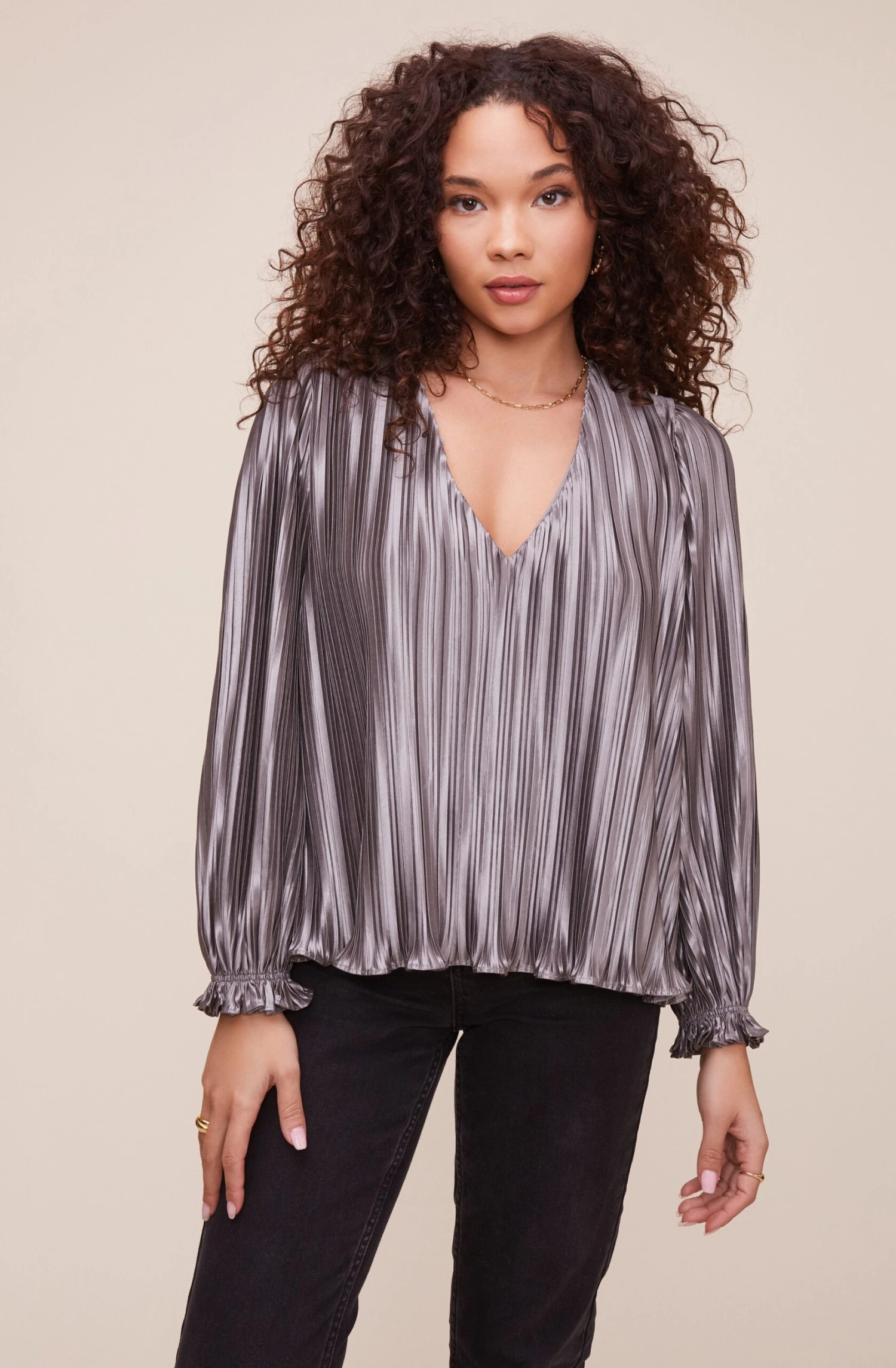 Holly Pleated Top 5 Holly Pleated Top - Image 5