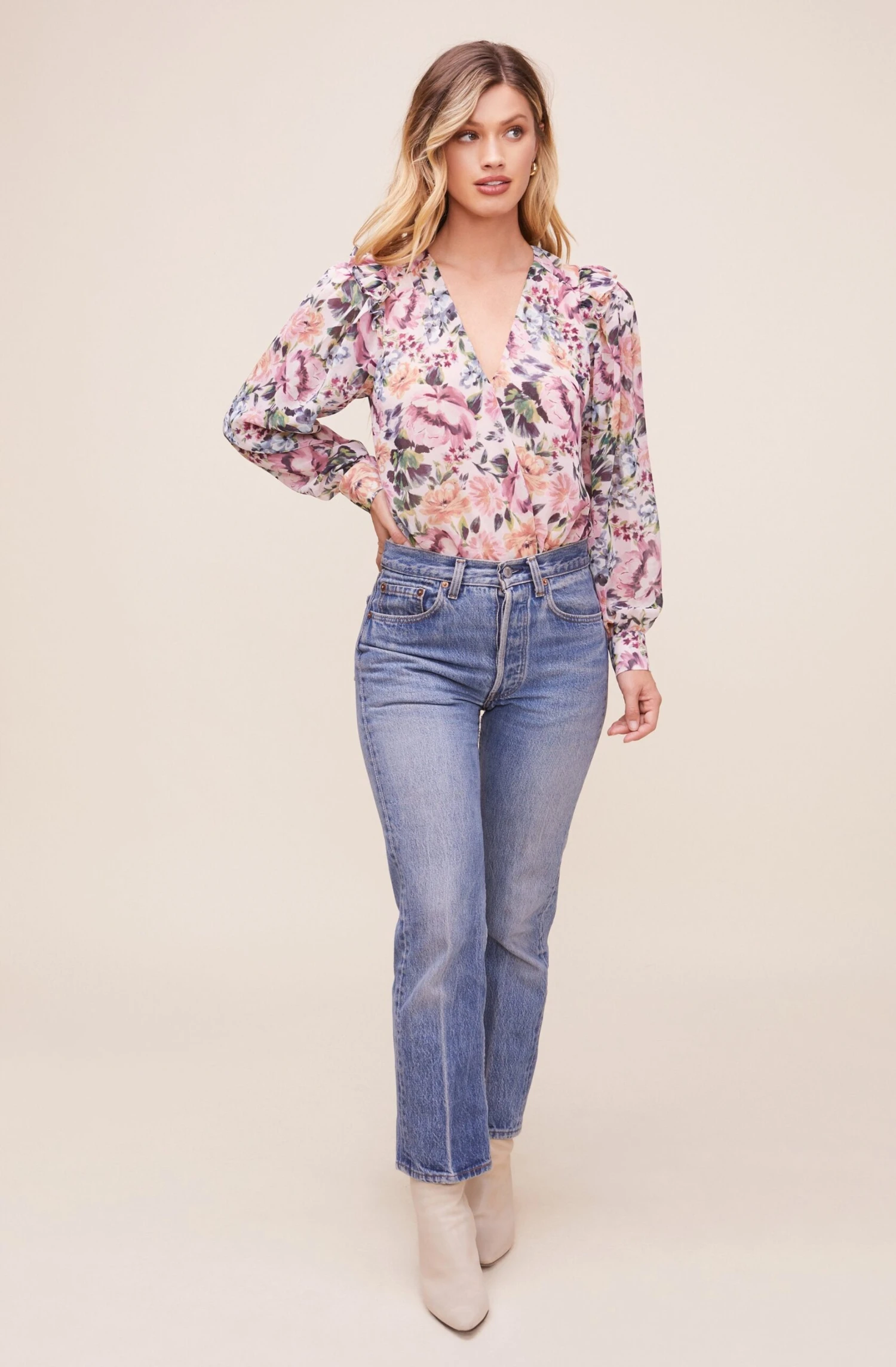 Matilda Floral Bodysuit 2 Matilda Floral Bodysuit - Image 2