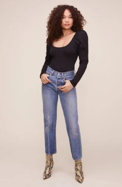 Fatima Bodysuit -Sundress Haven ACT16248 BLACK 1