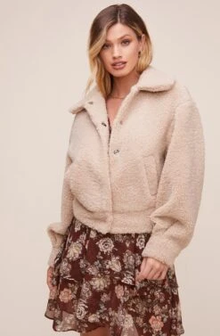 Marjorie Jacket -Sundress Haven ACT16273 OATMEAL 1