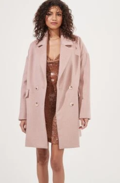 Rhea Double Breasted Coat