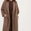 Dalary Plaid Oversized Coat