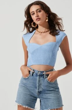 Alta Sweetheart Cap Sleeve Top