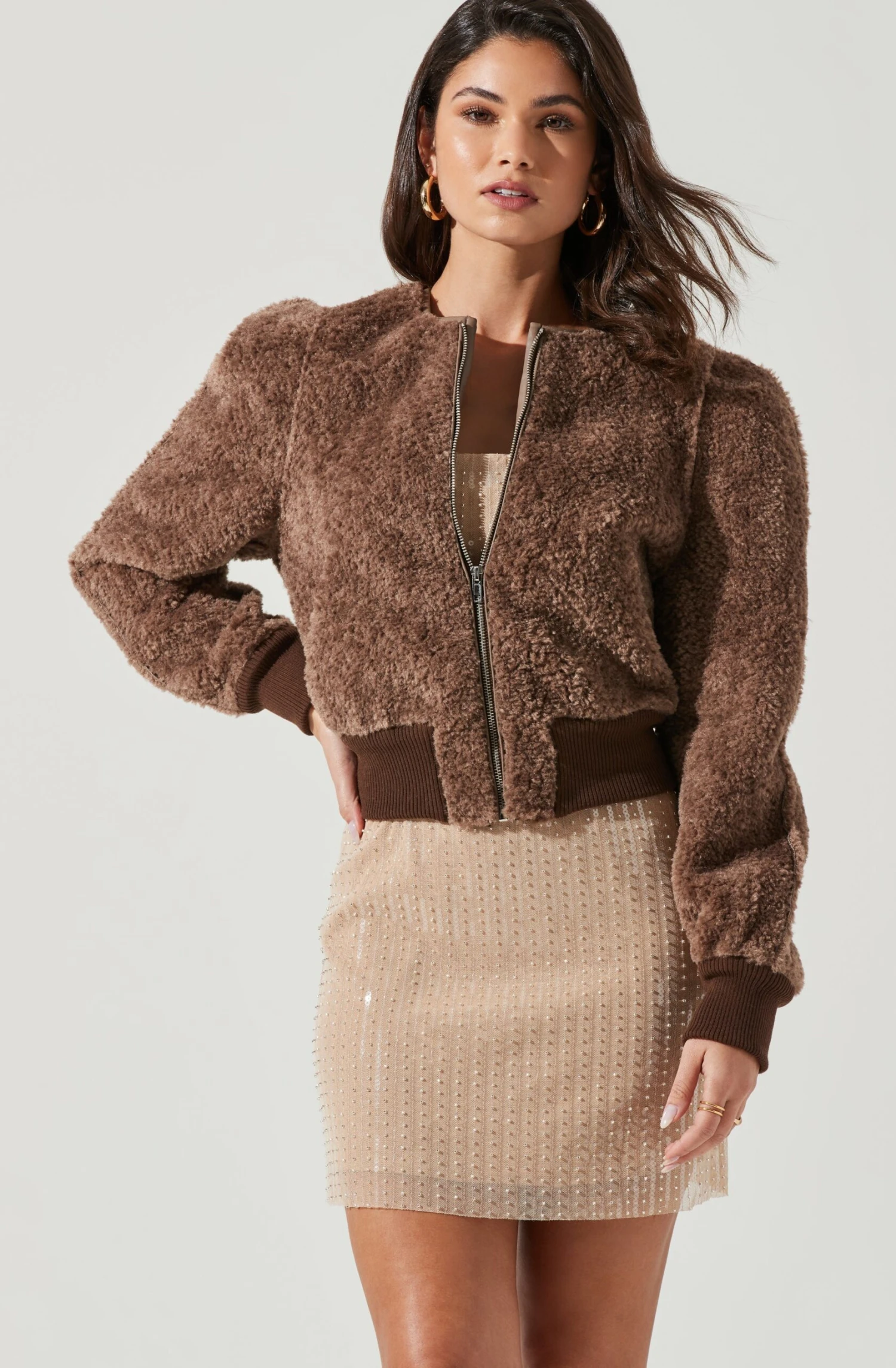 Stacy Faux Fur Jacket 1 Stacy Faux Fur Jacket