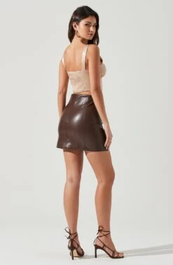 Larinna Hook And Eye Bustier Crop Top -Sundress Haven ACT17368 CHAMPAGNE 1289