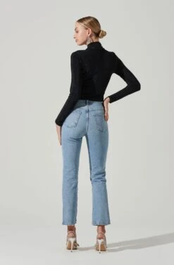 Crane Metallic Cutout Long Sleeve Top 22 Crane Metallic Cutout Long Sleeve Top -Sundress Haven ACT17378 MIDNIGHTMETALLIC 6