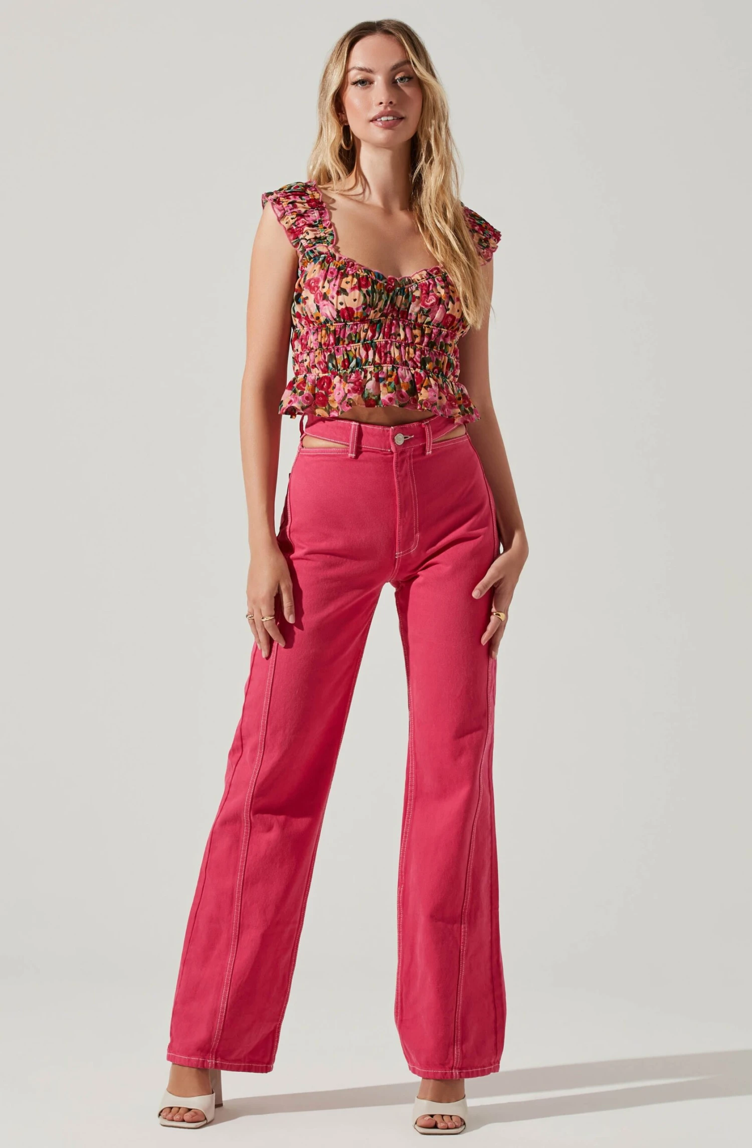 Rosita Floral Smocked Top 7 Rosita Floral Smocked Top - Image 7