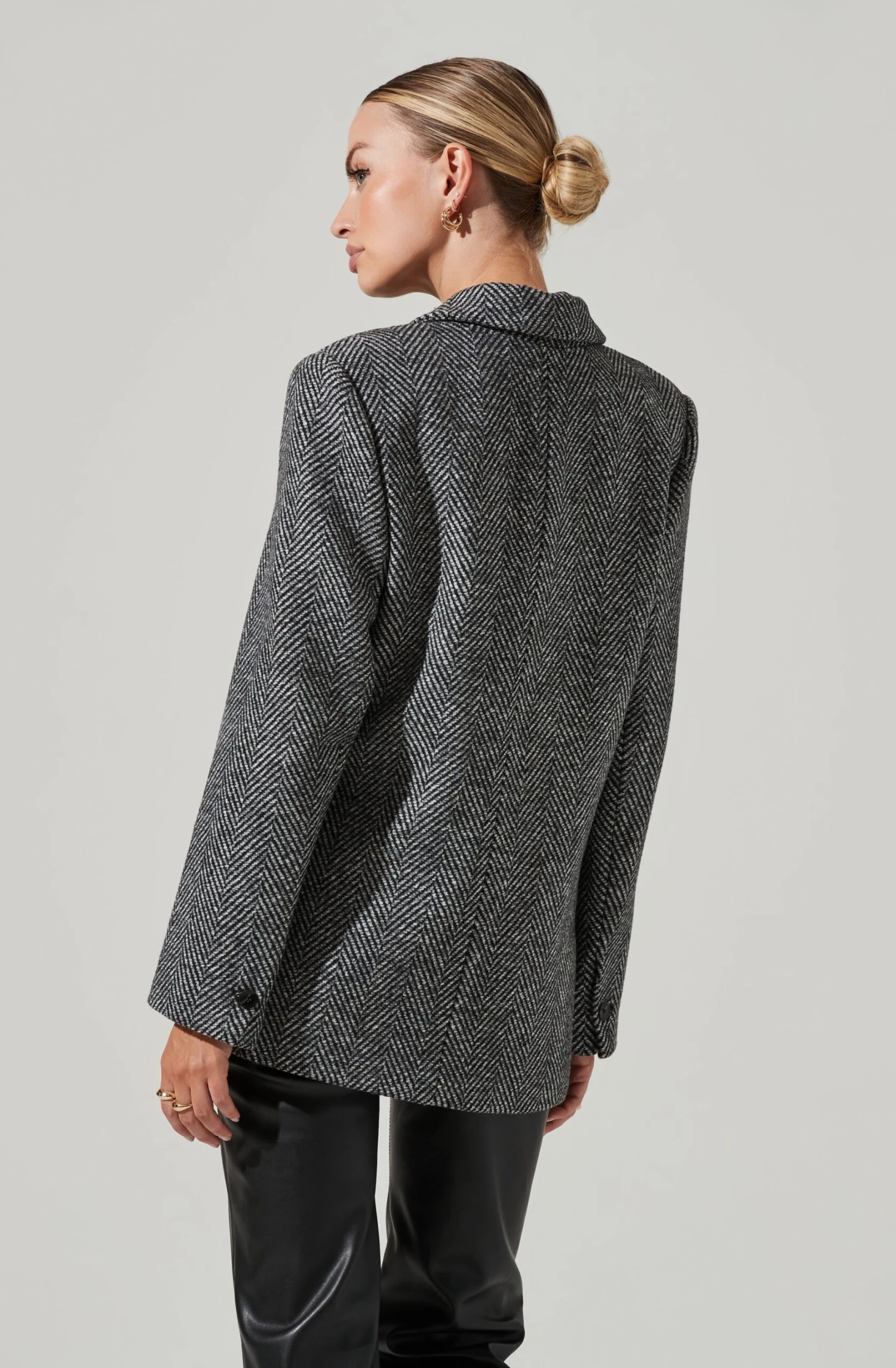 Pauline Herringbone Blazer 6 Pauline Herringbone Blazer - Image 6