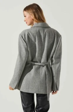 Galilea Oversized Blazer -Sundress Haven ACT17892 GRAY 5