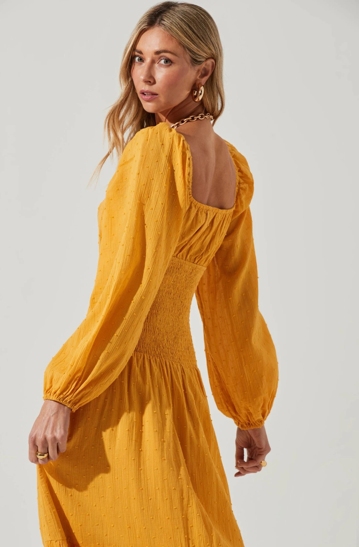 Long Sleeve Twist Bust Dress 11 Long Sleeve Twist Bust Dress - Image 11