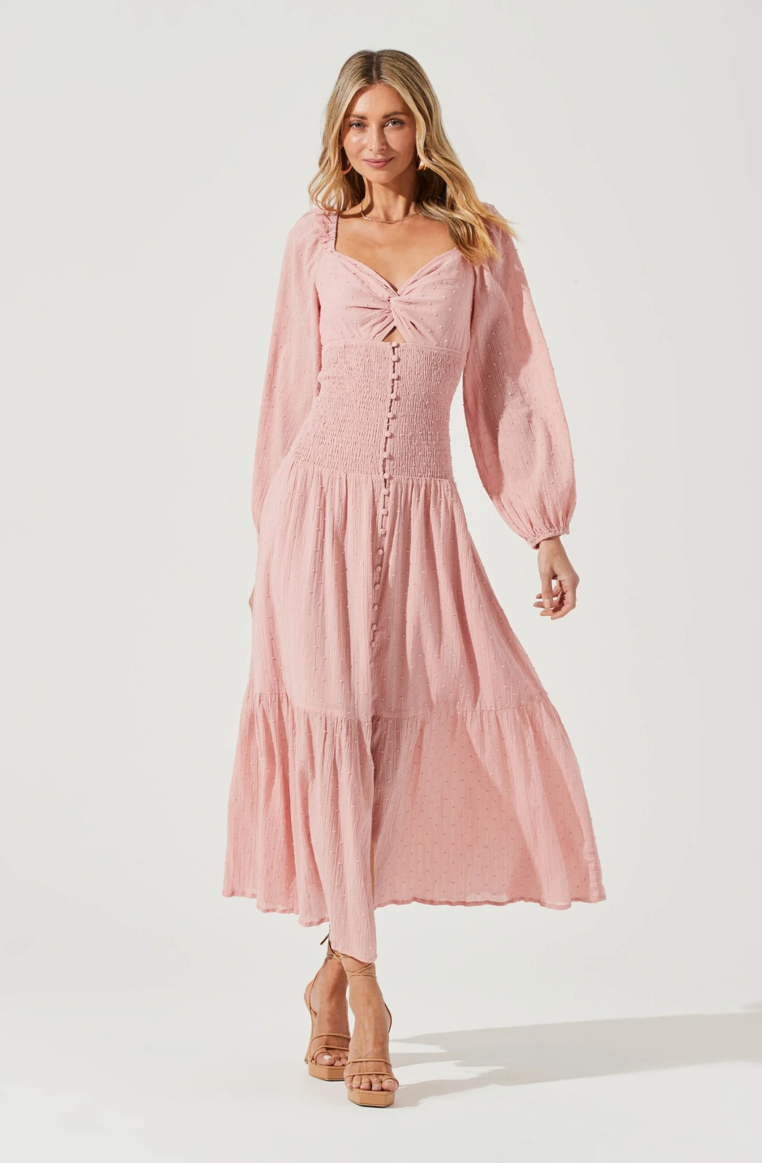 Long Sleeve Twist Bust Dress 13 Long Sleeve Twist Bust Dress - Image 13