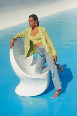 Rio Oversized Linen Blazer -Sundress Haven ASTR SPR22 PT1 1822