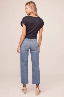 Plisse Button Top 7 Plisse Button Top -Sundress Haven AT15558 BLACK 3 Edit