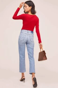 Raegan Bodysuit -Sundress Haven AT15694 RED 4