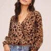 Lourdes Leopard Top