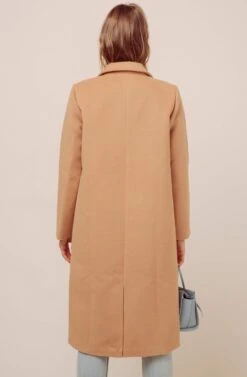 Jeane Coat 8 Jeane Coat -Sundress Haven AT15904 CAMEL 4