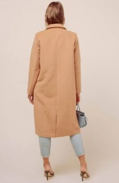 Jeane Coat 9 Jeane Coat -Sundress Haven AT15904 CAMEL 5