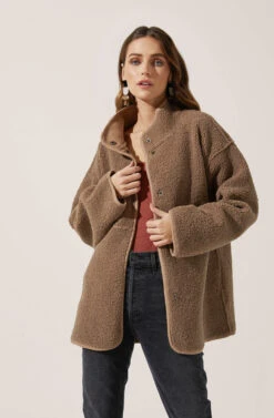 Oversized Teddy Coat