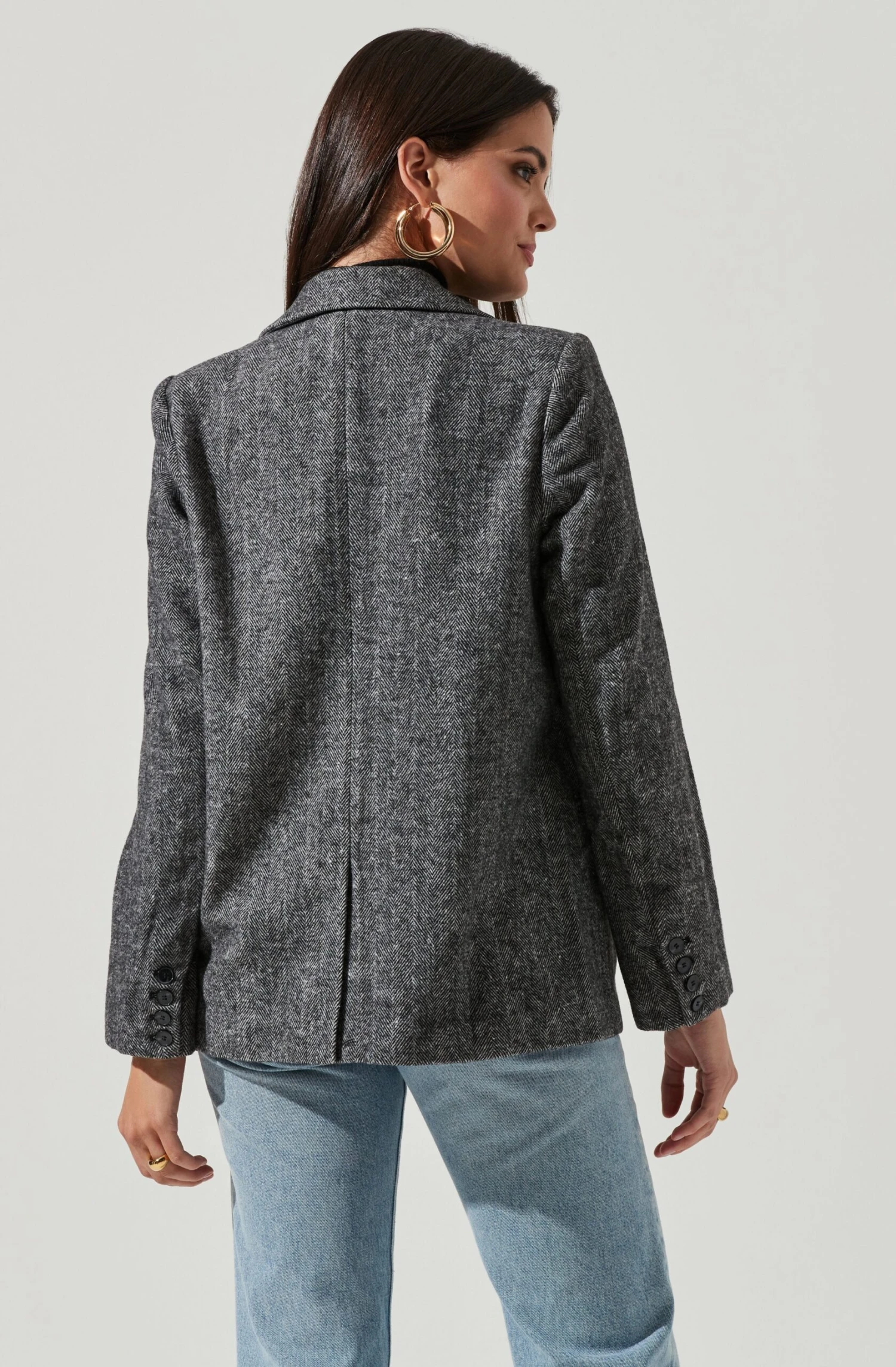 One Button Blazer 4 One Button Blazer - Image 4