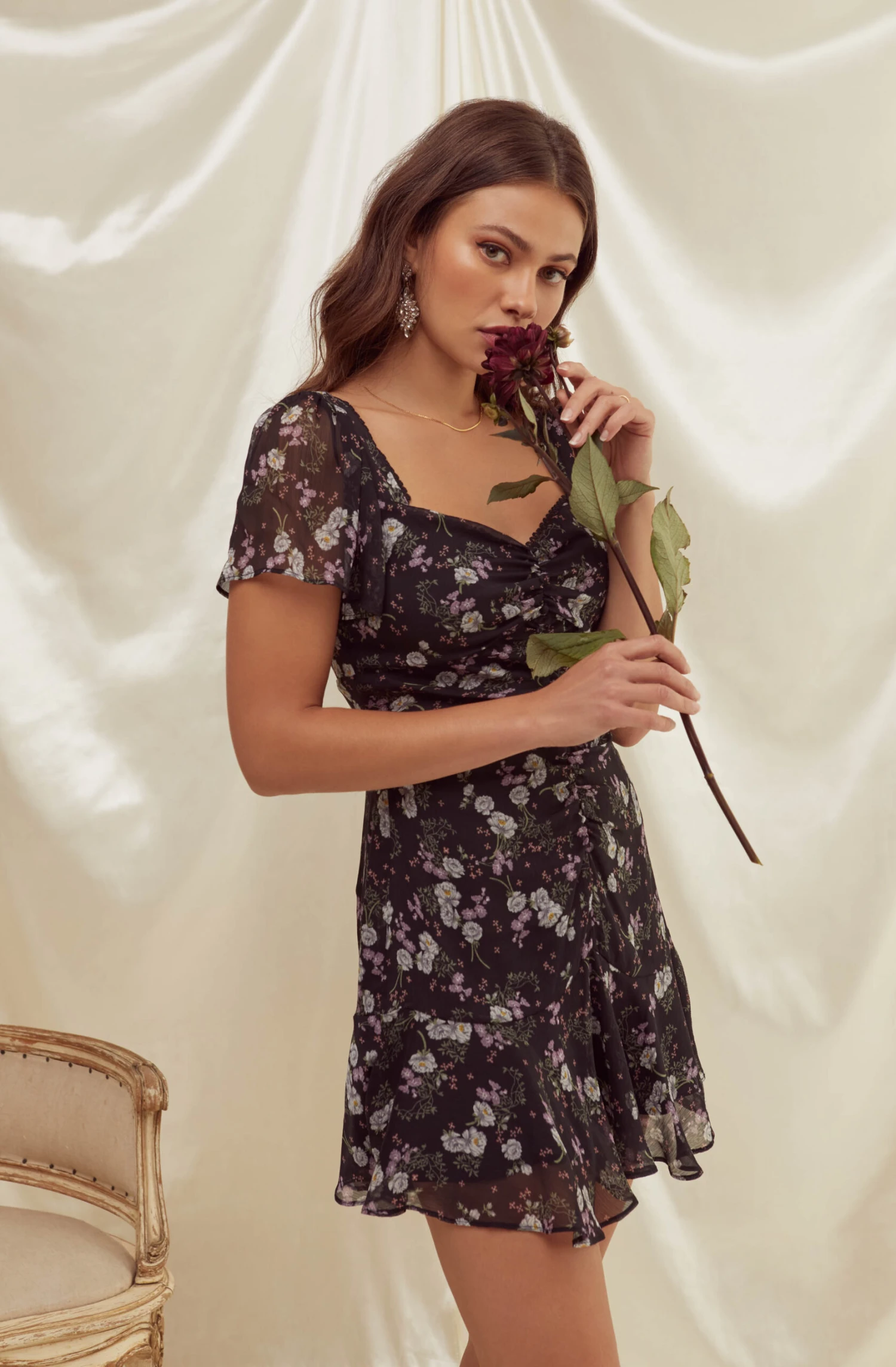 So Smitten Floral Mini Dress 1 So Smitten Floral Mini Dress