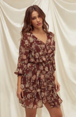 Scarlet Floral Dress